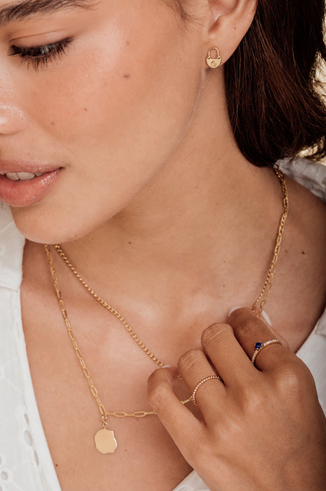 Aretes Candado Aurel Hover Image